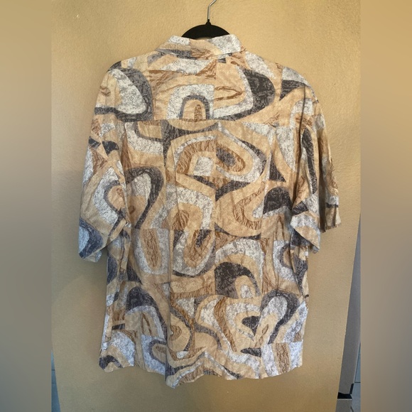 Men's Kahala Hawaiian Abstract Shirt Tropical - Picture 2 of 4